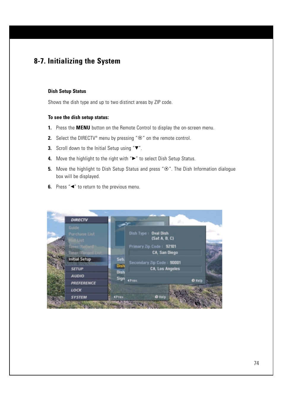 7. initializing the system | LG LSS-3200A User Manual | Page 75 / 123