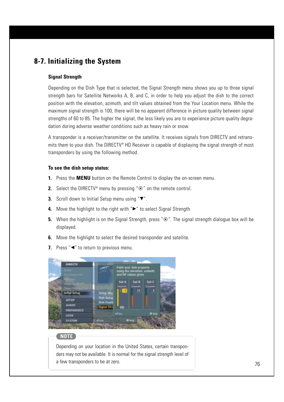 7. initializing the system | LG LSS-3200A User Manual | Page 77 / 123