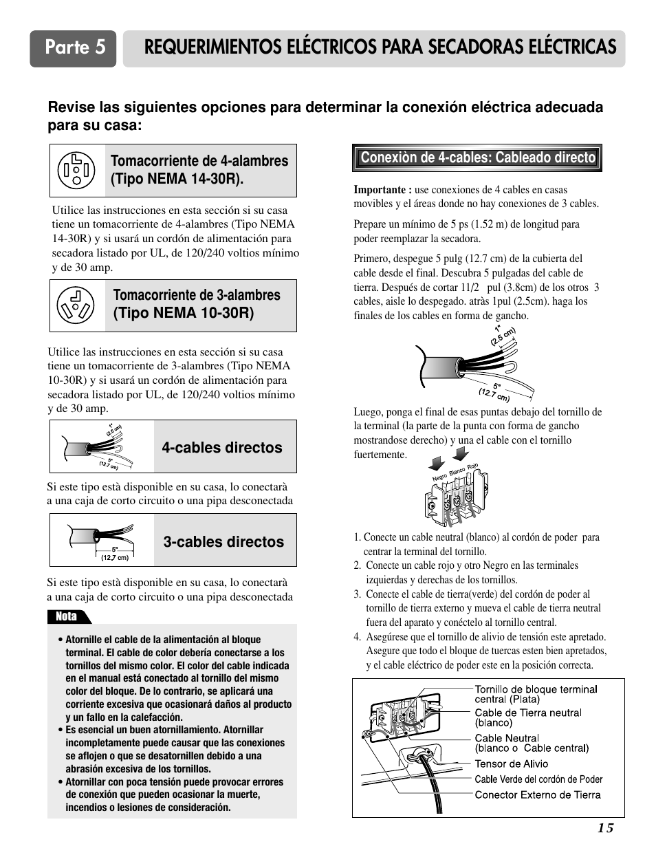 LG DLE0442S User Manual | Page 46 / 62