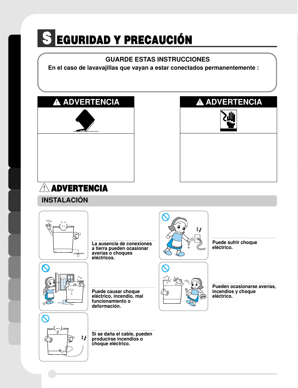 LG LDS5811ST User Manual | Page 24 / 44