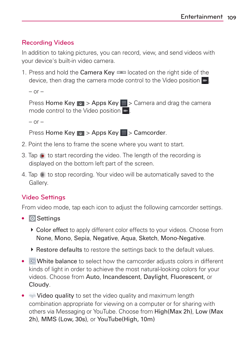 LG AS680 User Manual | Page 111 / 182