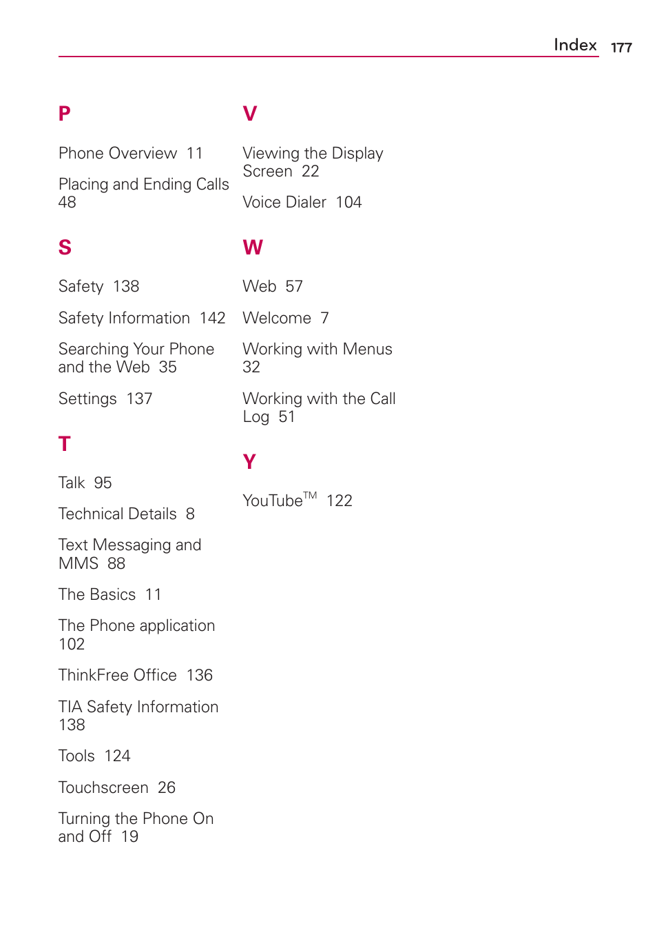 LG AS680 User Manual | Page 179 / 182