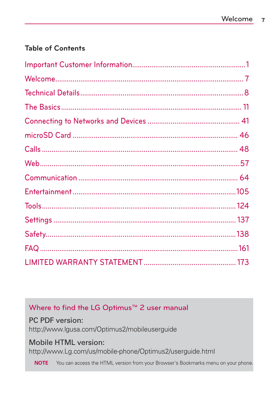 LG AS680 User Manual | Page 9 / 182