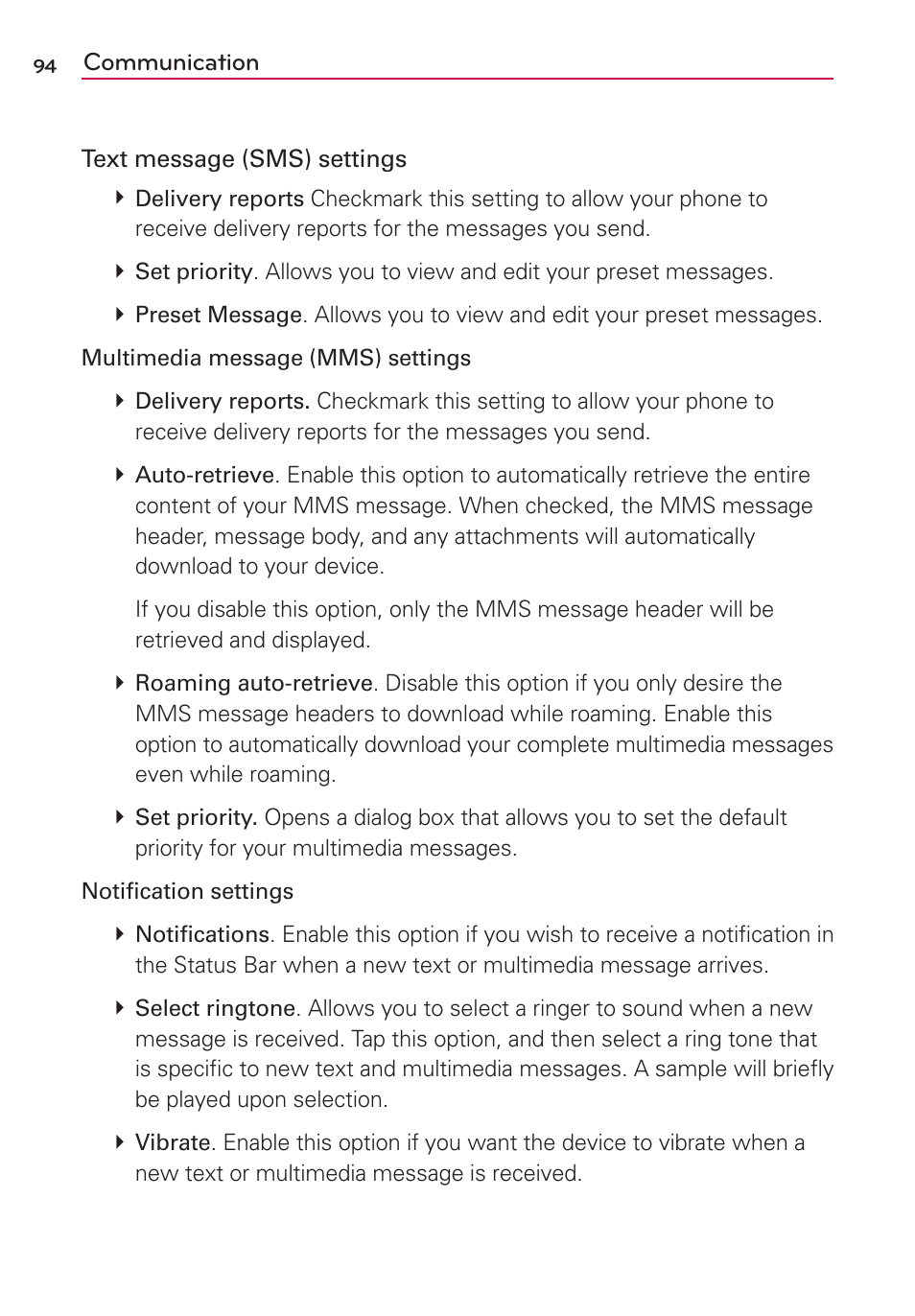 LG AS680 User Manual | Page 96 / 182