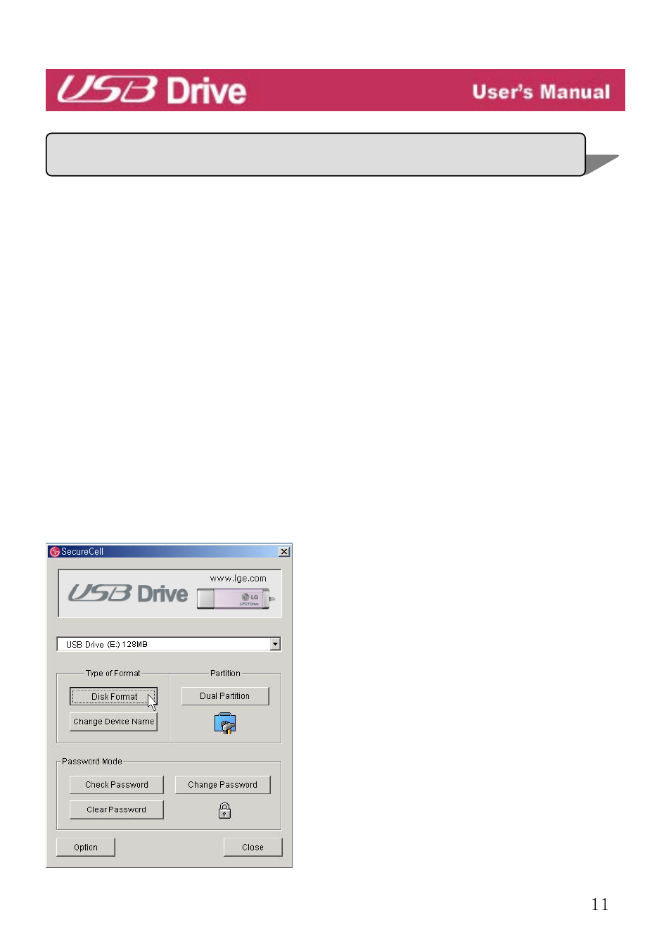 LG USB Drive User Manual | Page 11 / 22