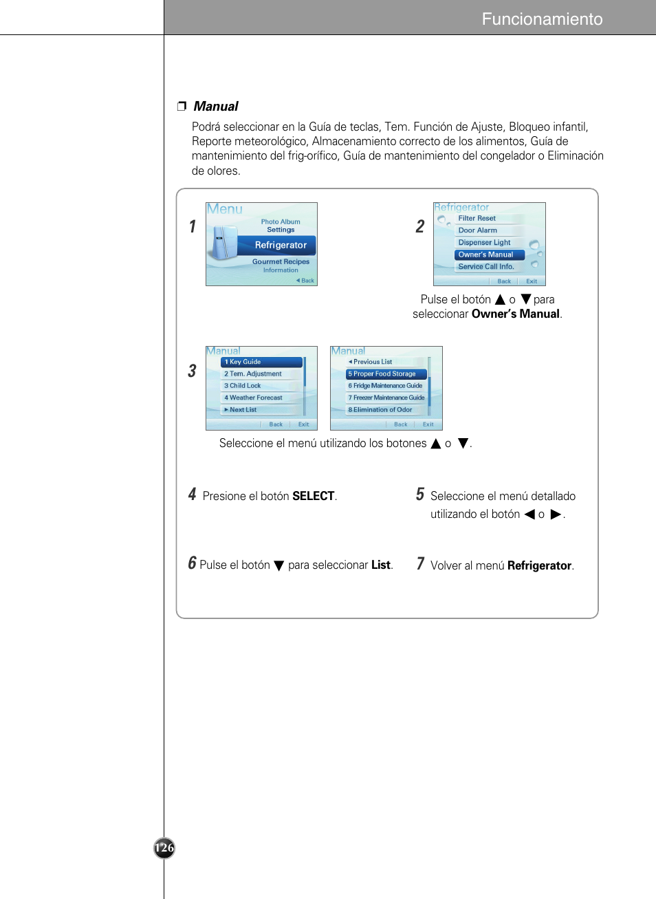 LG LSC27990TT User Manual | Page 124 / 191