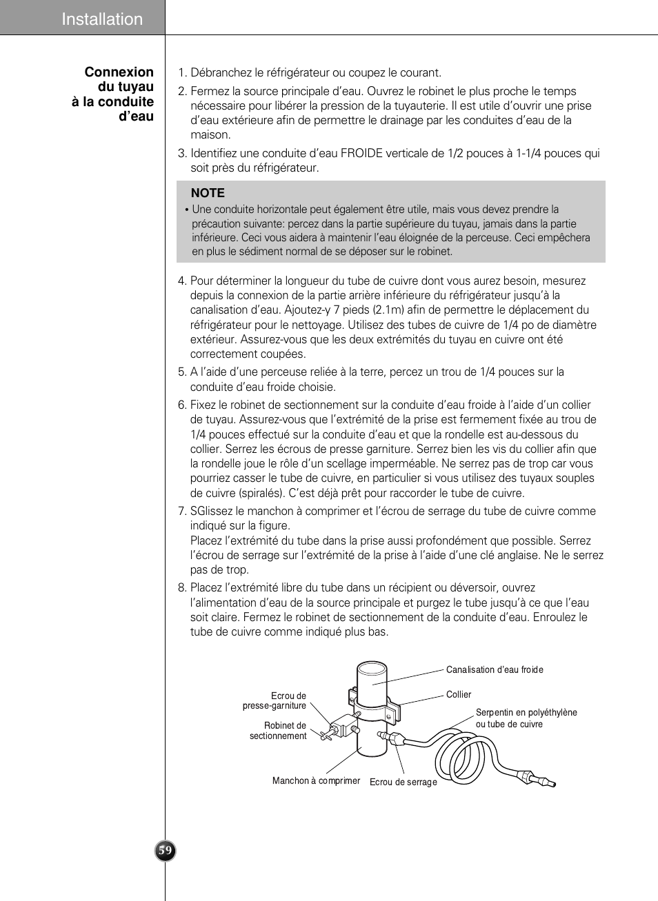 Installation | LG LSC27990TT User Manual | Page 58 / 191