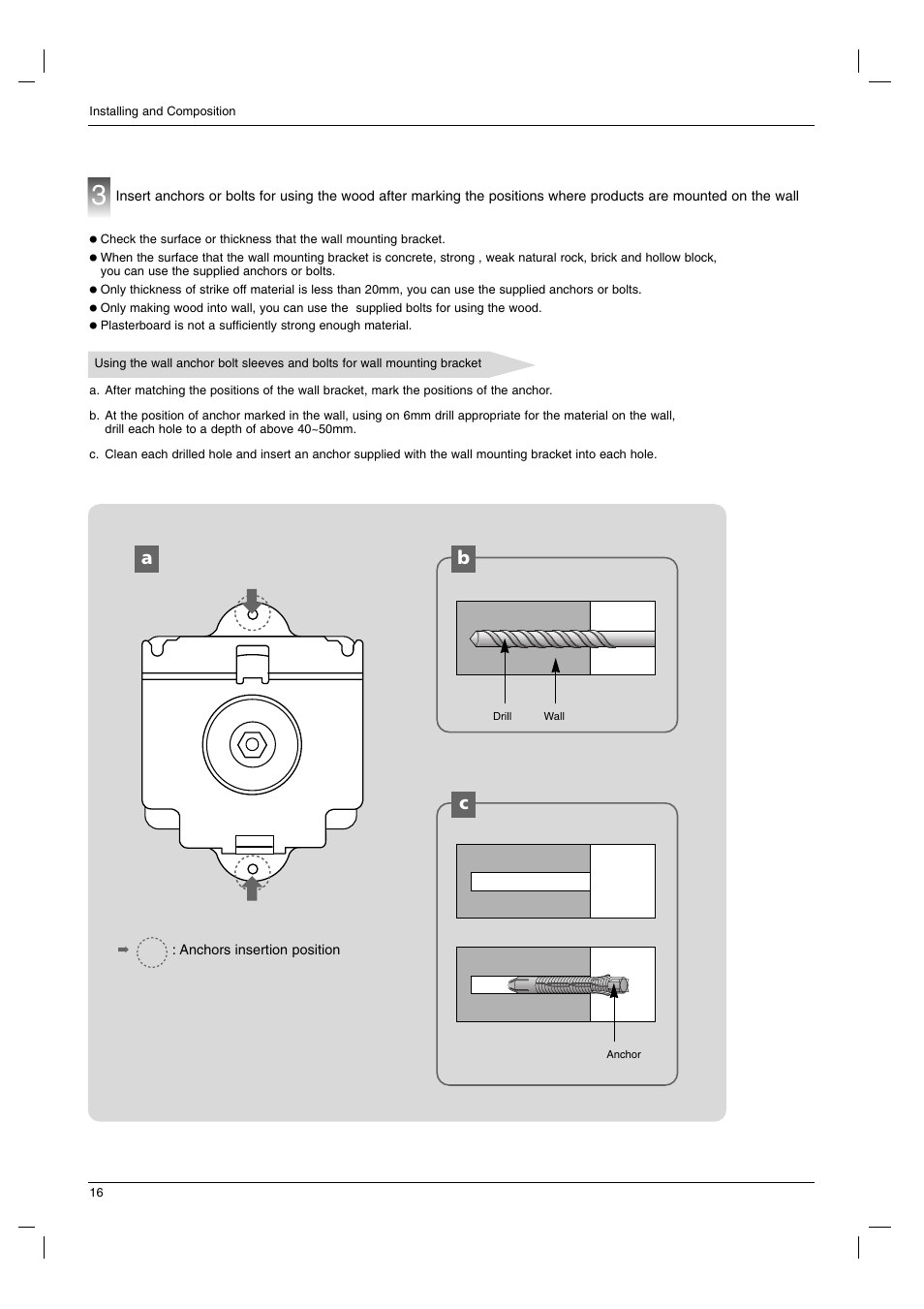 Ab c | LG AN110B-JD User Manual | Page 16 / 48