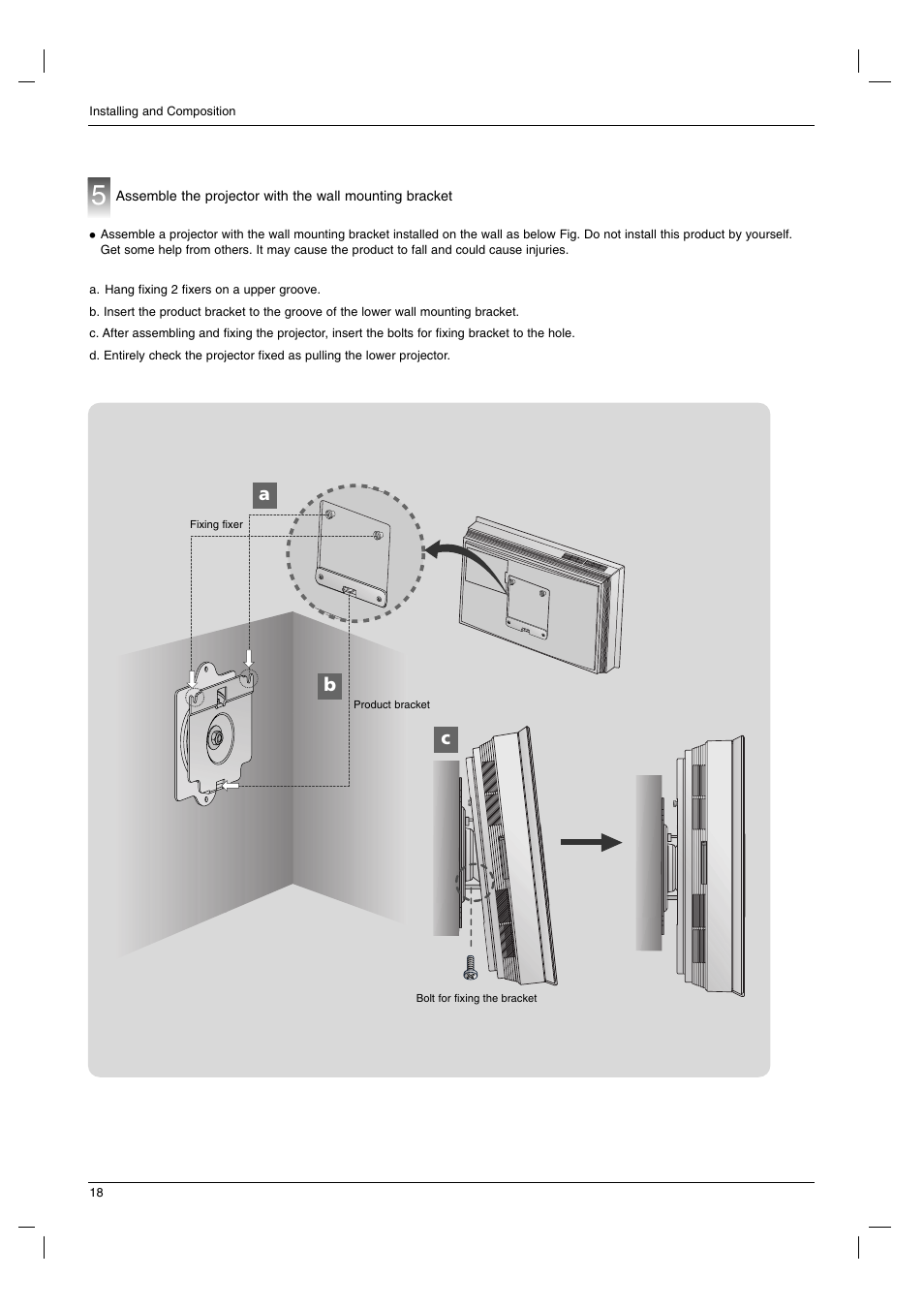 Ab c | LG AN110B-JD User Manual | Page 18 / 48