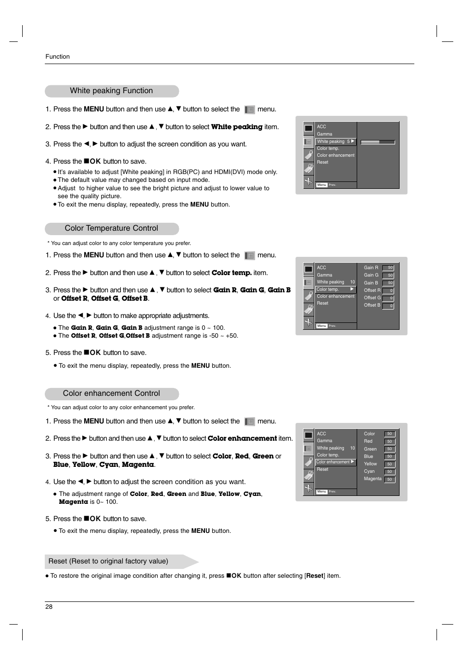 LG AN110B-JD User Manual | Page 28 / 48