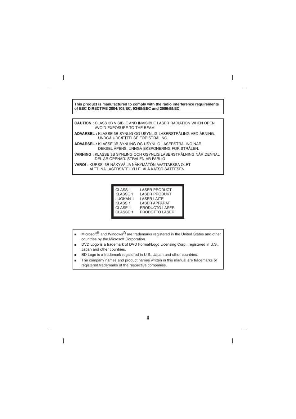 LG BE06LU11 User Manual | Page 3 / 15