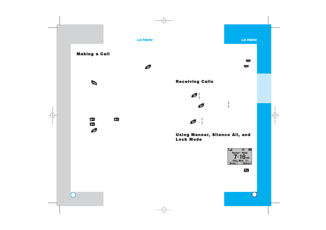 LG -TM250 User Manual | Page 17 / 65