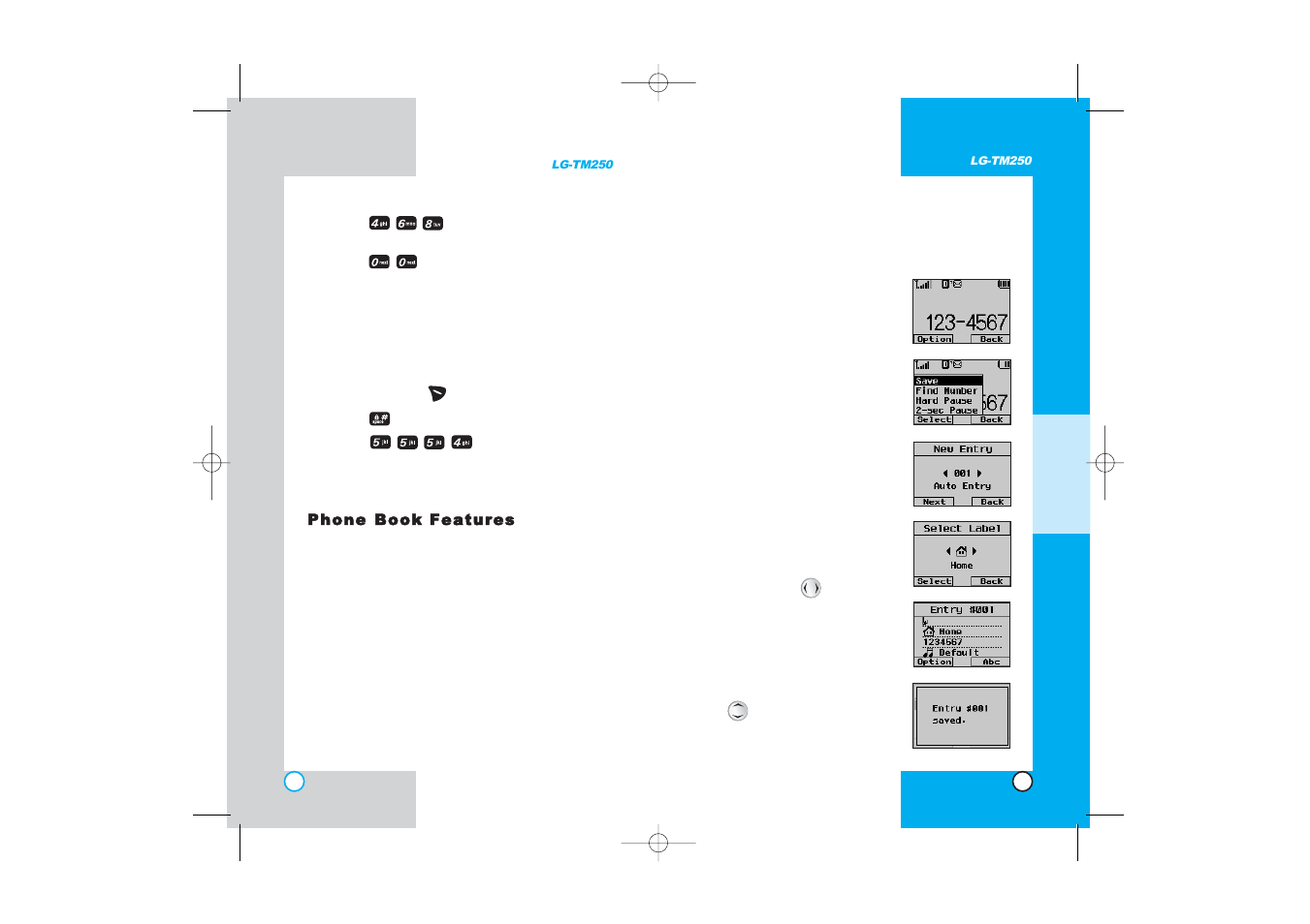 LG -TM250 User Manual | Page 23 / 65