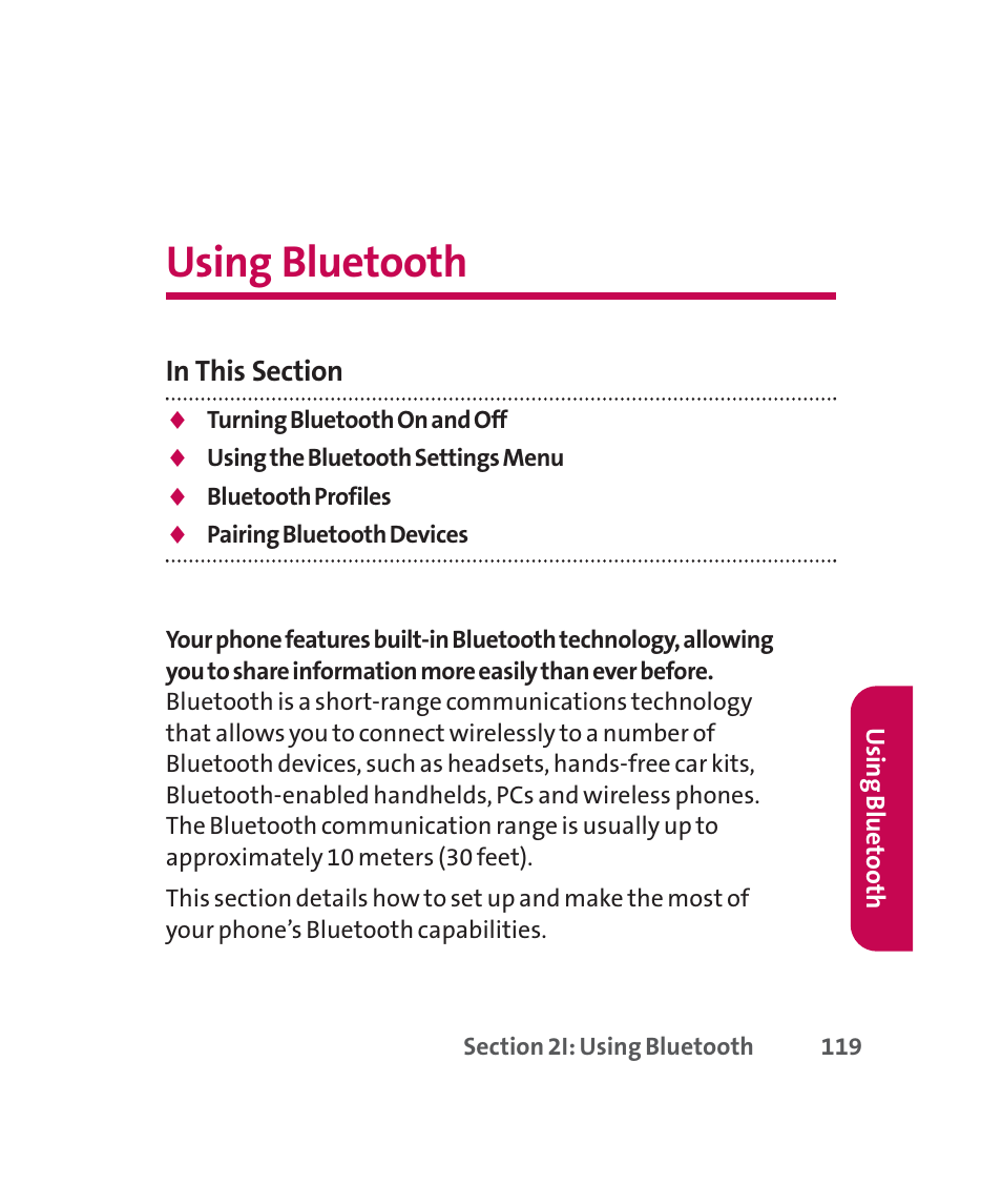 Using bluetooth | LG 160 User Manual | Page 132 / 416