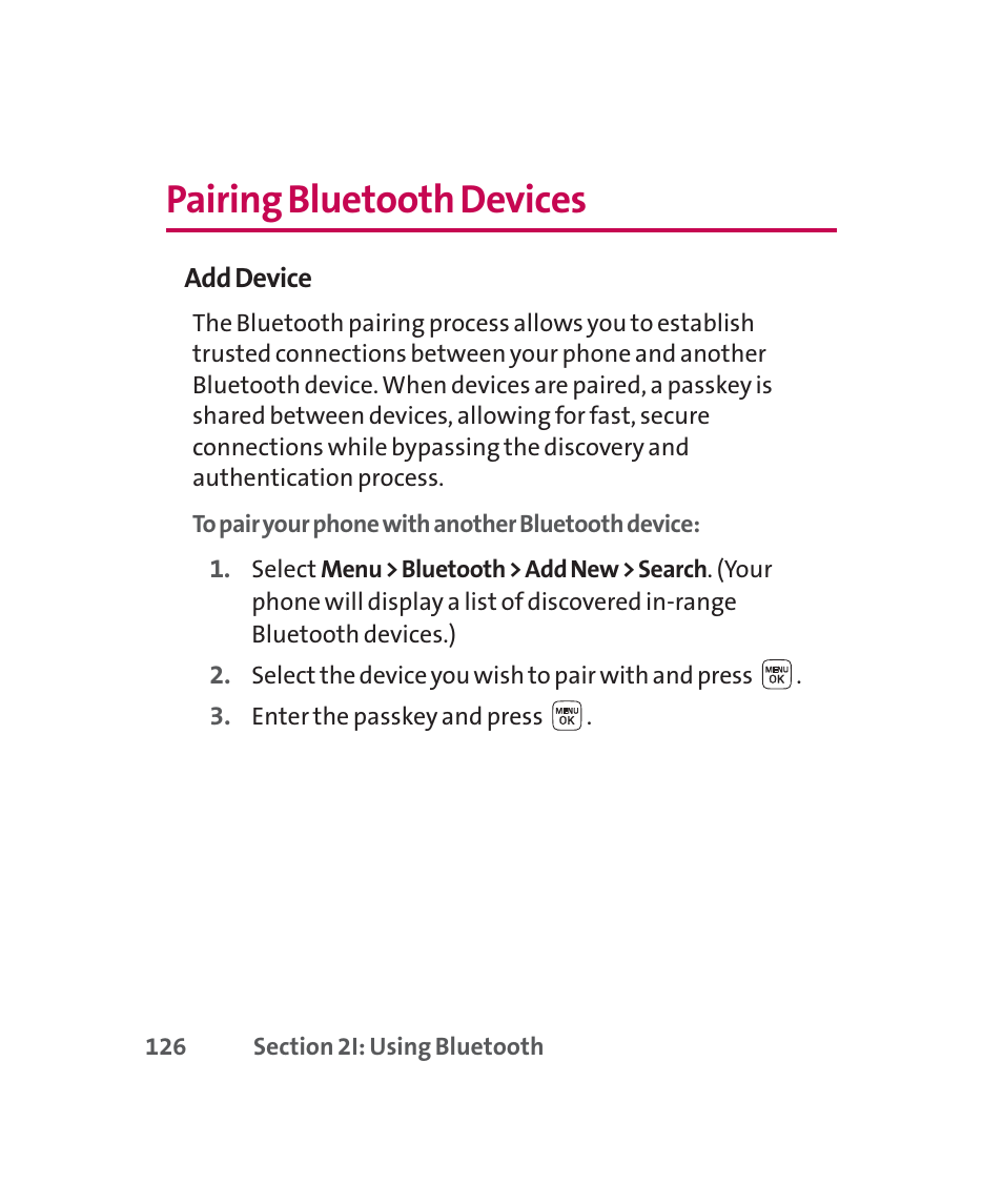 Pairing bluetooth devices | LG 160 User Manual | Page 139 / 416