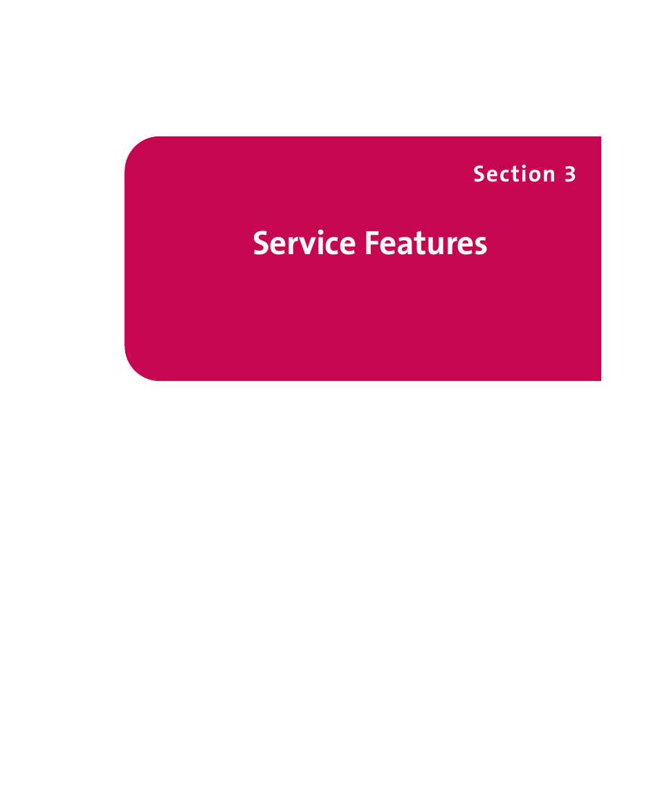 Service features | LG 160 User Manual | Page 140 / 416