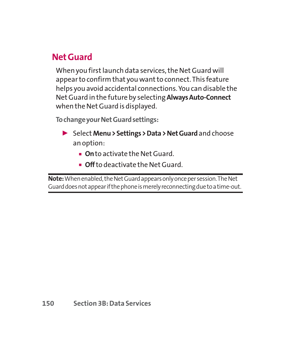 Net guard | LG 160 User Manual | Page 163 / 416