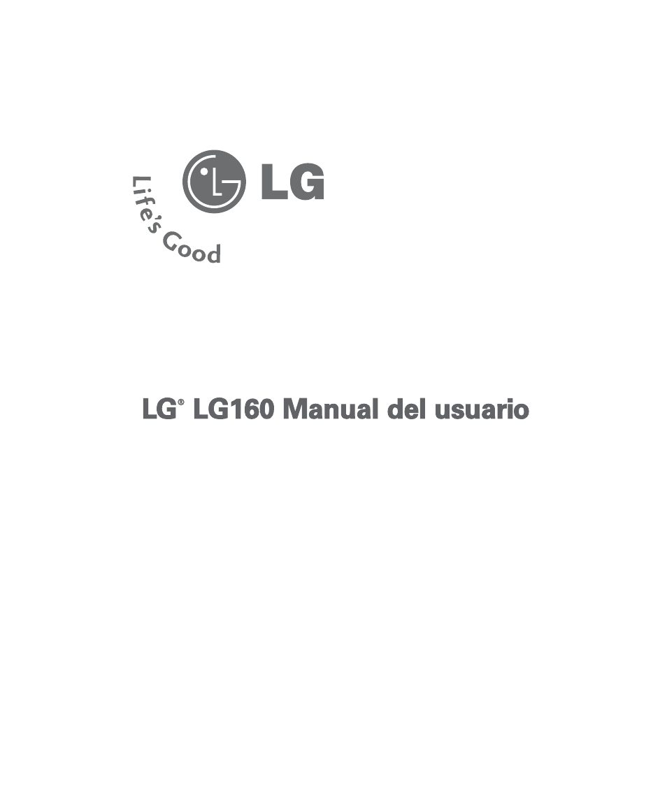 Lg160 manual del usuario | LG 160 User Manual | Page 199 / 416