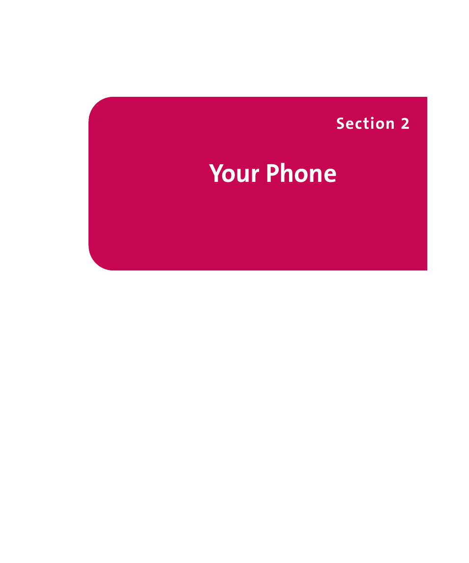 Your phone | LG 160 User Manual | Page 20 / 416