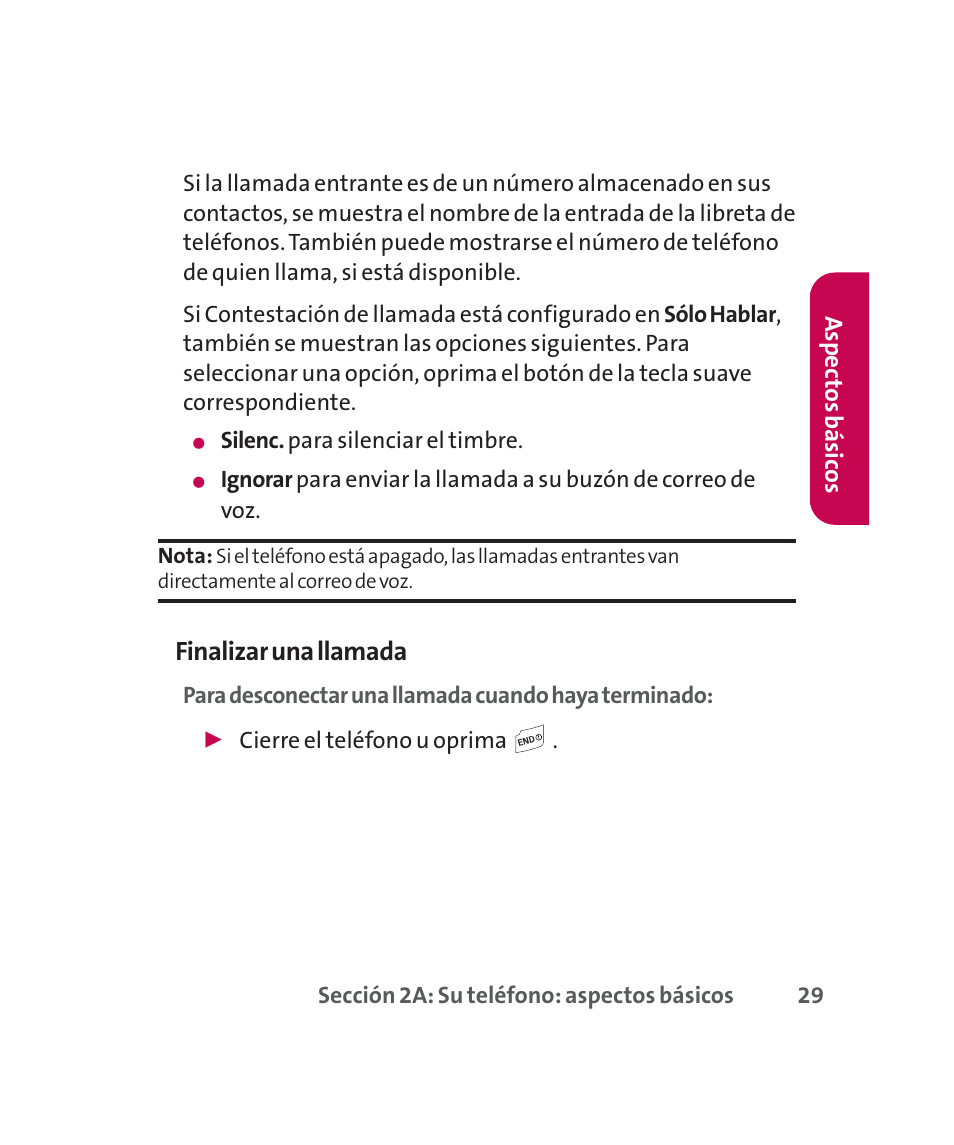 Finalizar una llamada | LG 160 User Manual | Page 239 / 416