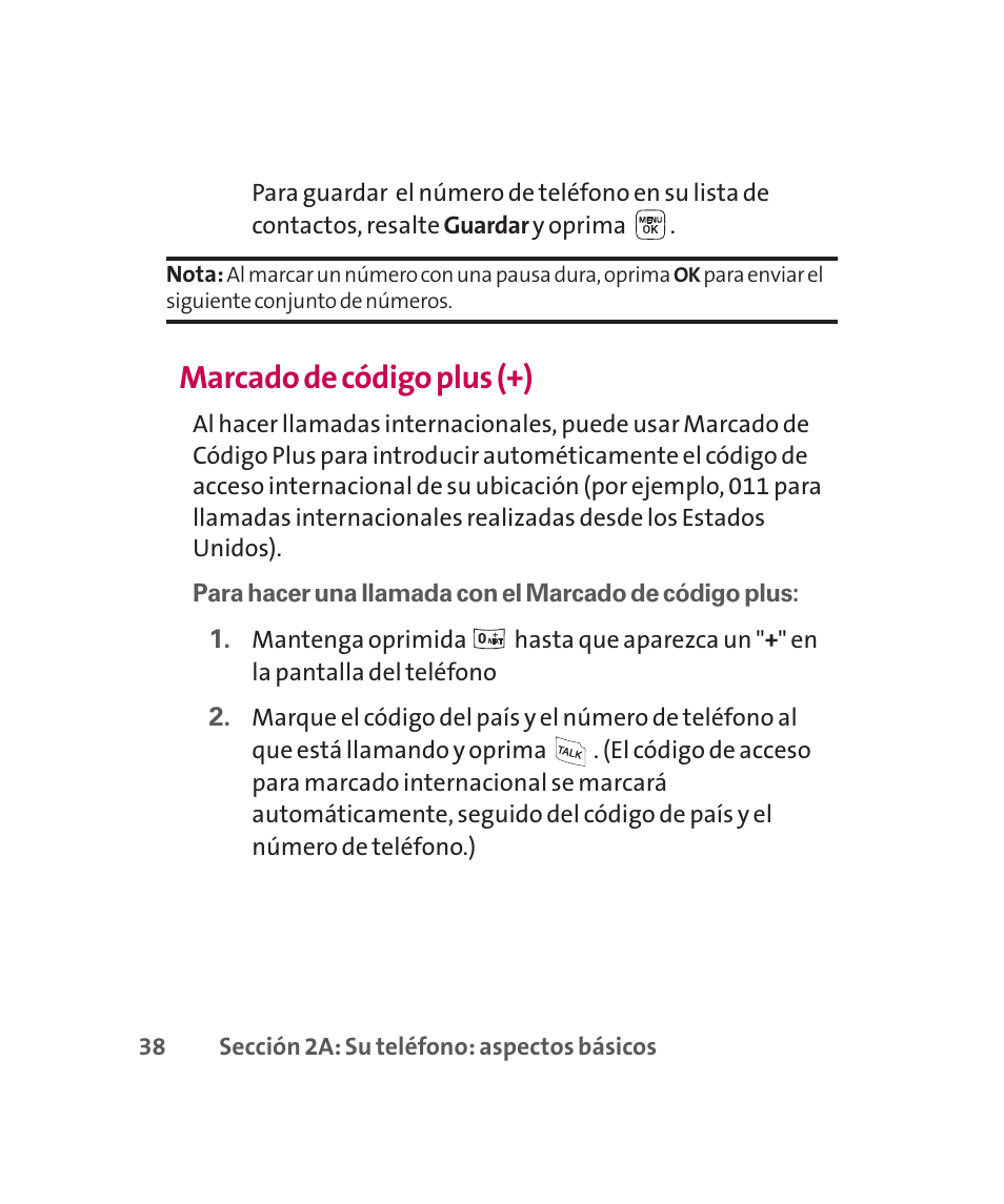 Marcado de código plus (+) | LG 160 User Manual | Page 248 / 416