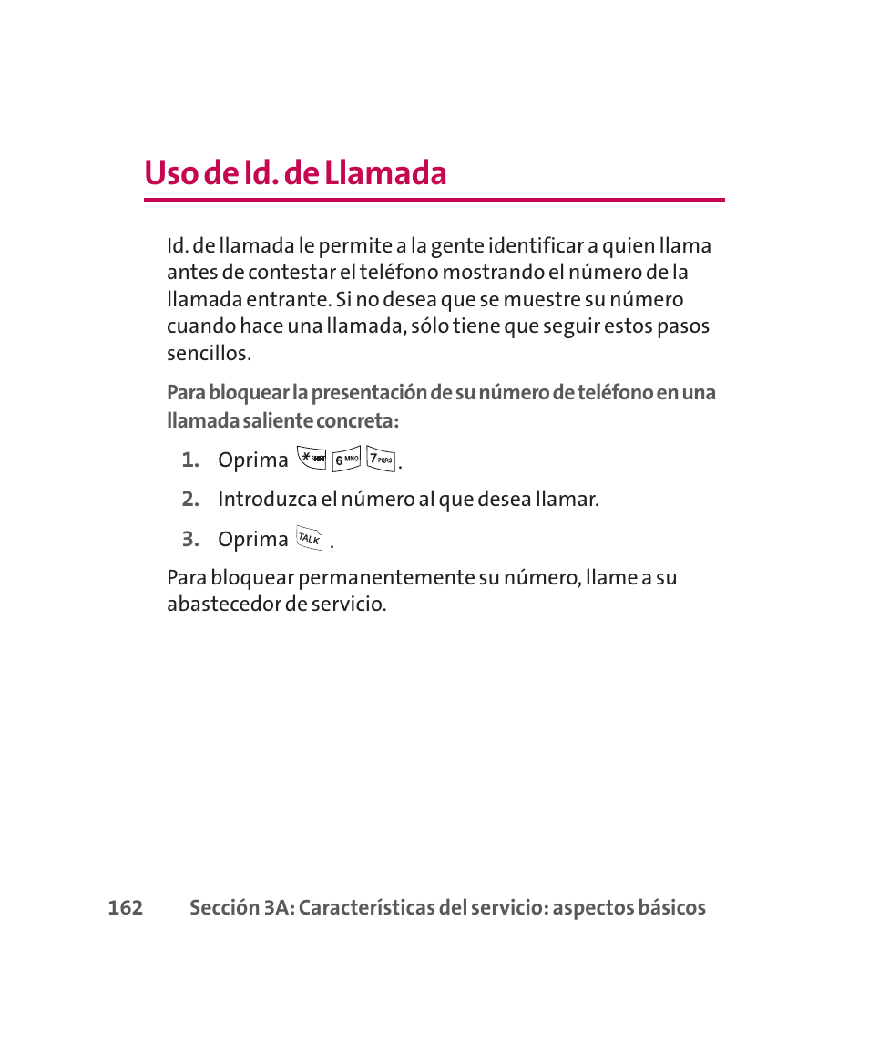 Uso de id. de llamada | LG 160 User Manual | Page 372 / 416