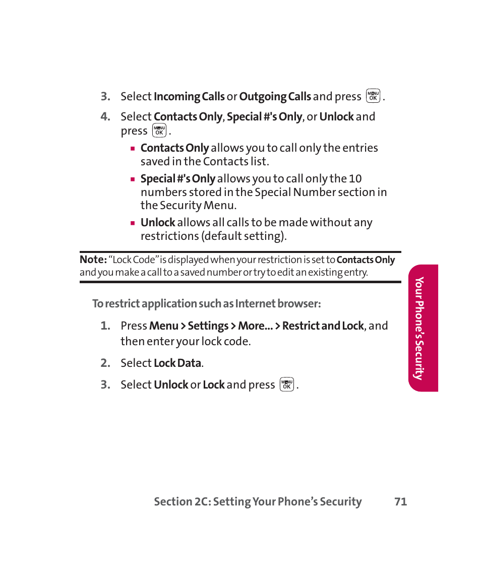 LG 160 User Manual | Page 84 / 416