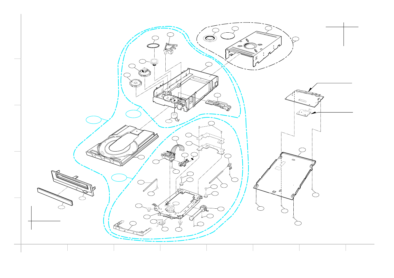 Exploded view | LG GSA-4167B User Manual | Page 14 / 86