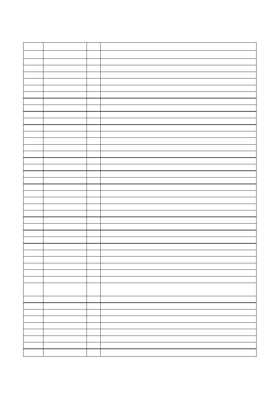 Pick up pin assignment | LG GSA-4167B User Manual | Page 41 / 86