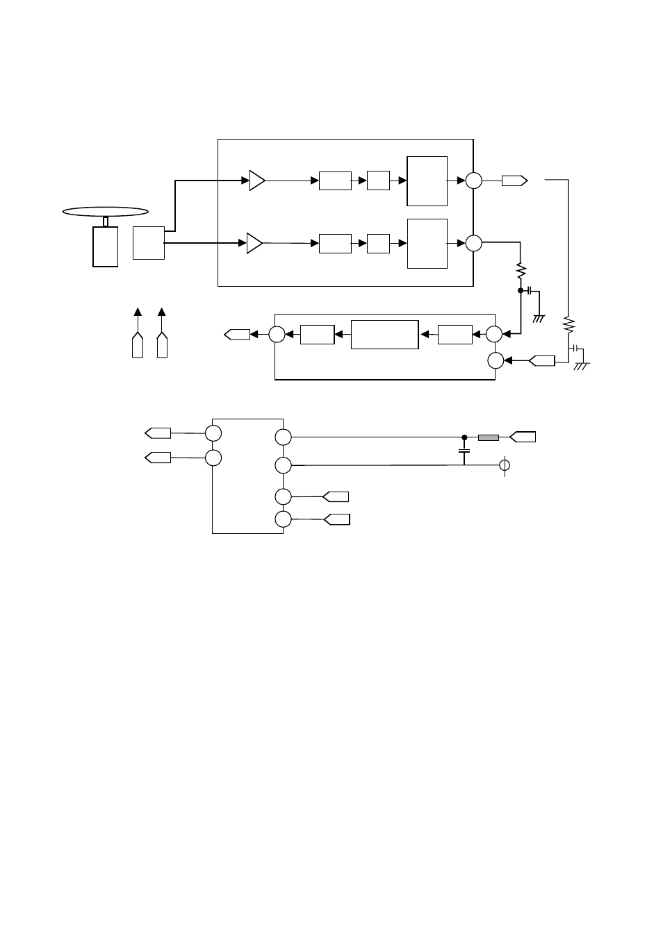 Focus circuit, 1. block diagram, 2. focus servo | LG GSA-4167B User Manual | Page 45 / 86