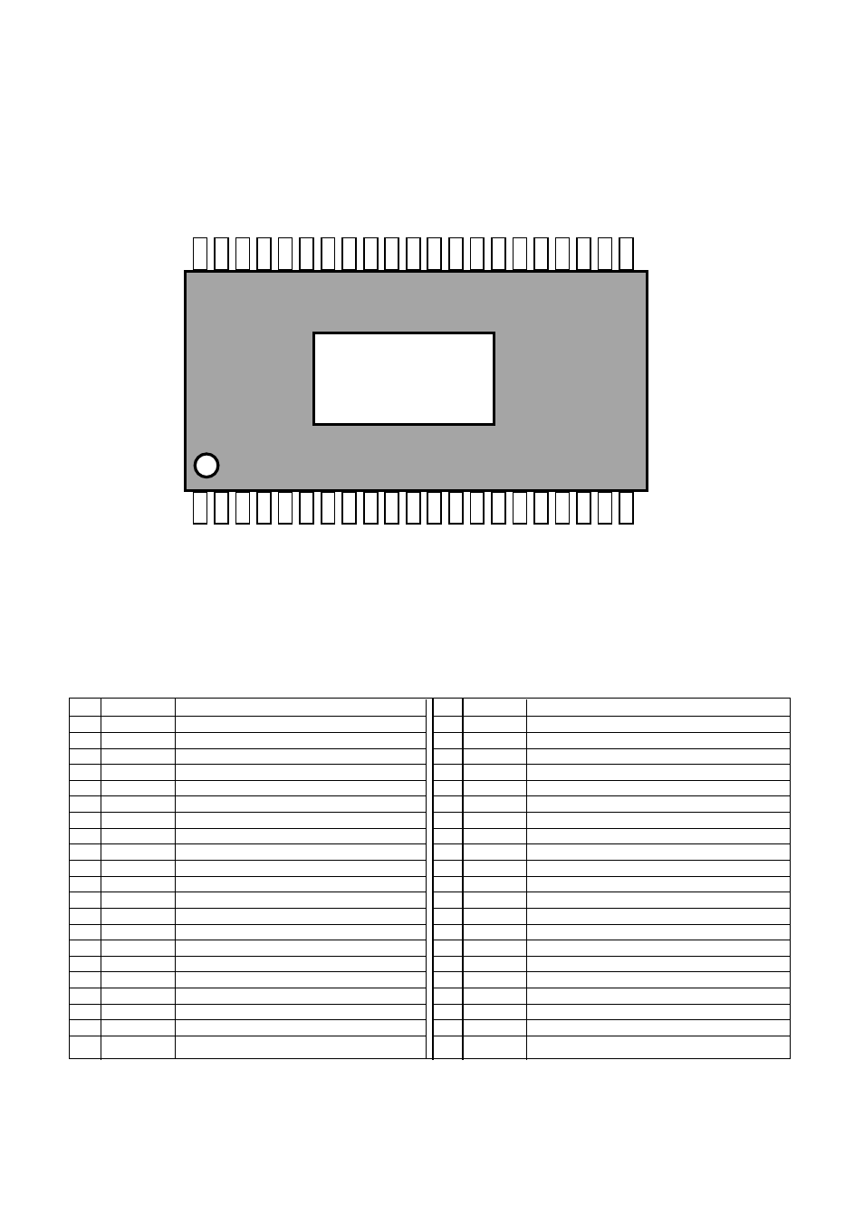 Pin function, Pin layout | LG GSA-4167B User Manual | Page 66 / 86