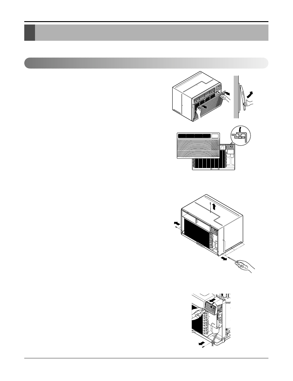 Disassembly instructions, Mechanical parts | LG LT1230HR User Manual | Page 17 / 34