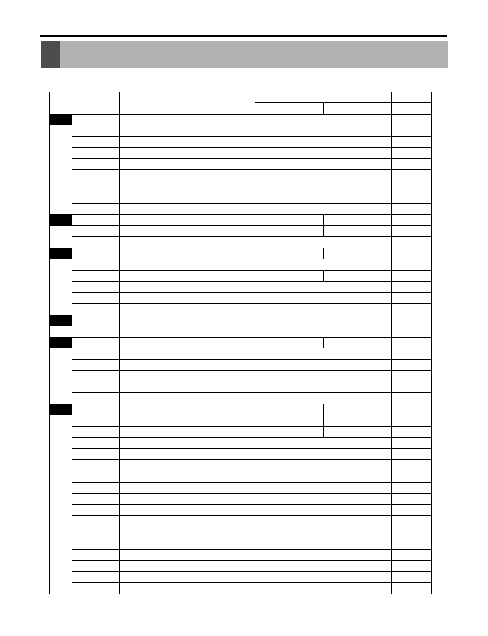 Replacement parts list | LG LT1230HR User Manual | Page 33 / 34