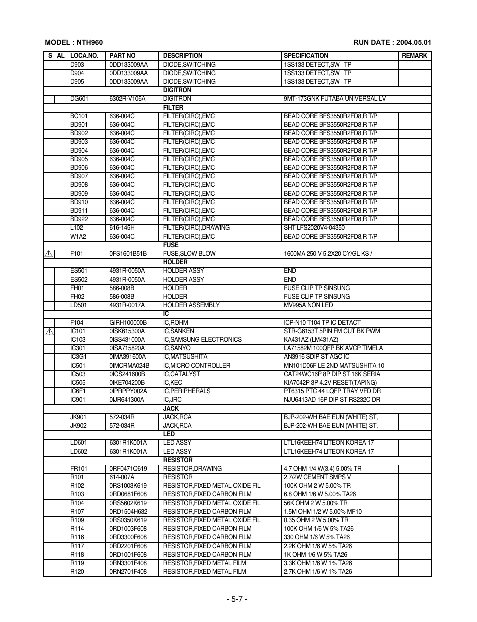 LG TL-AT130M User Manual | Page 74 / 80