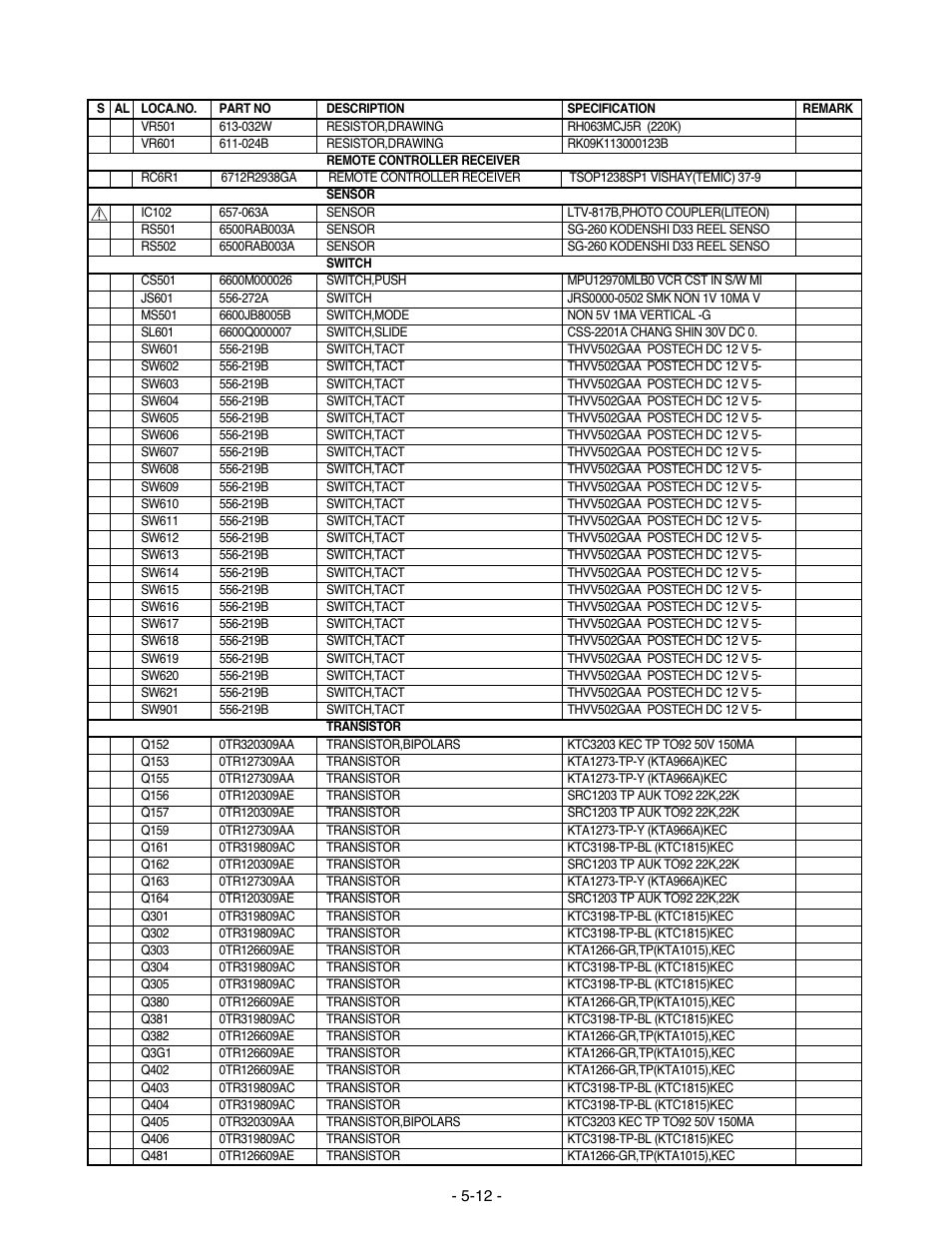 LG TL-AT130M User Manual | Page 79 / 80