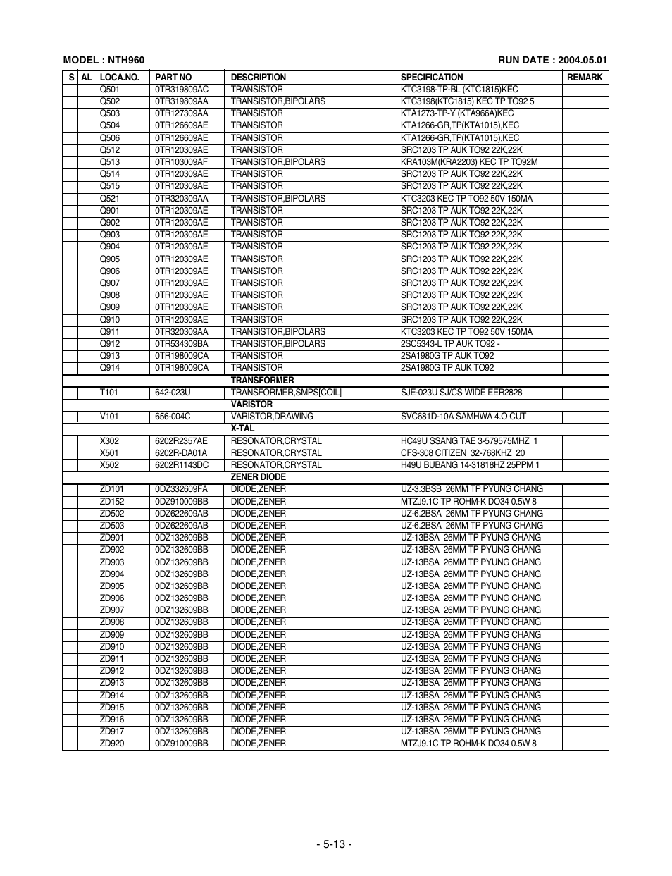 LG TL-AT130M User Manual | Page 80 / 80