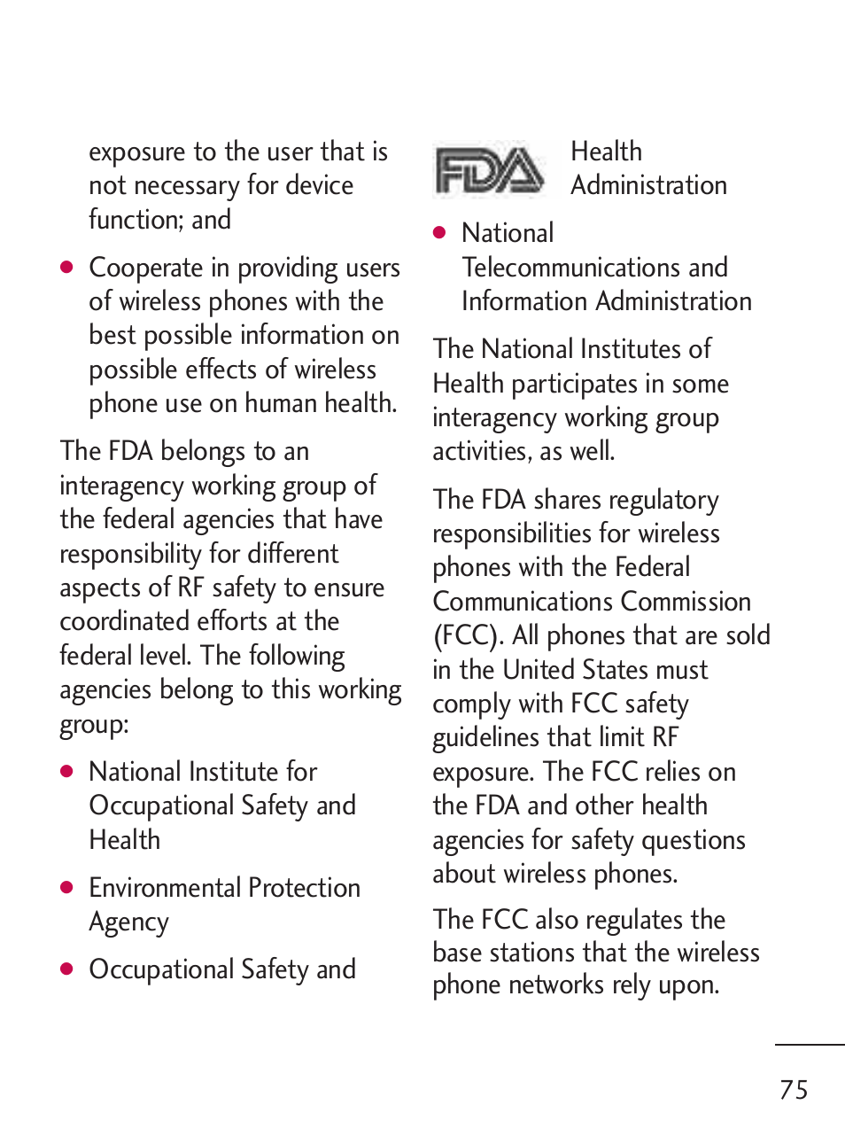 LG 221C User Manual | Page 75 / 98