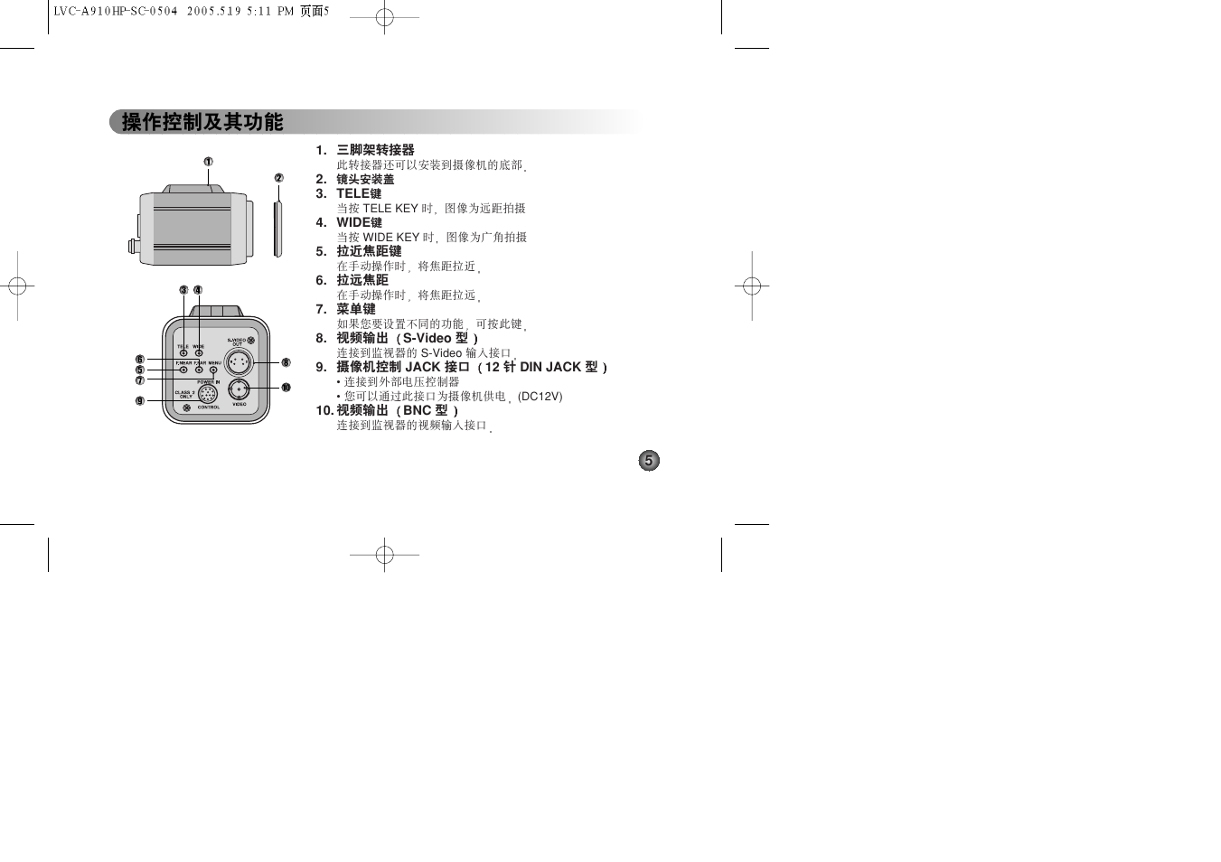 ݷᔫ఼ᒜૺ໚৖ถ | LG LVC-A912 User Manual | Page 32 / 54