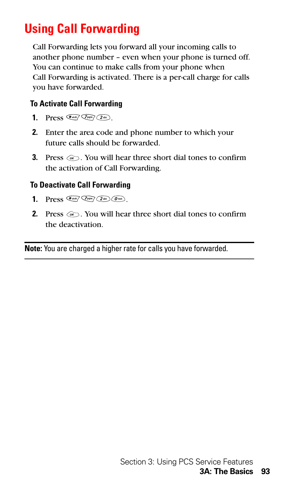 Using call forwarding | LG Sprint 1200 User Manual | Page 103 / 128