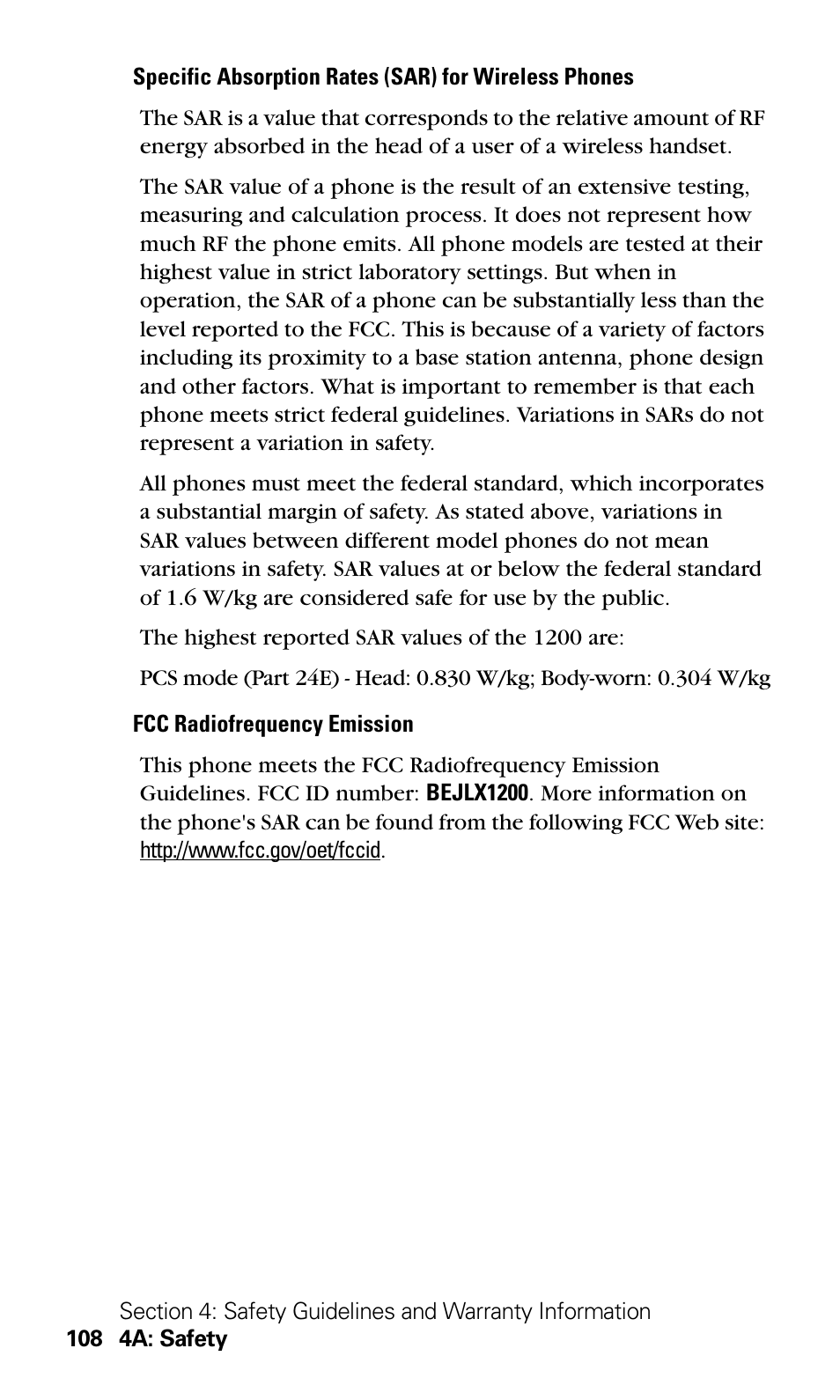 LG Sprint 1200 User Manual | Page 118 / 128