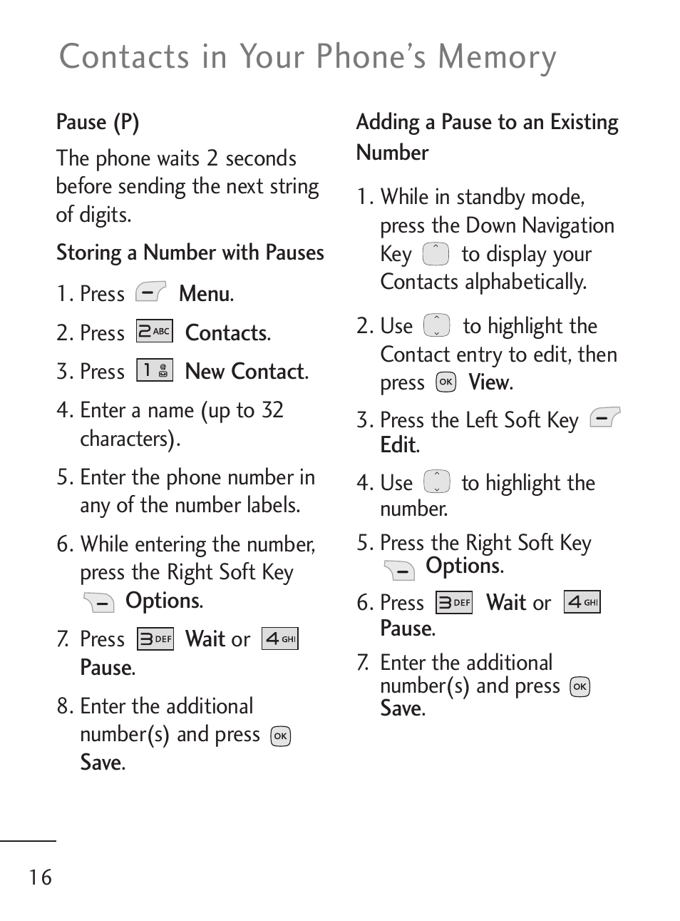 LG 235C User Manual | Page 16 / 210