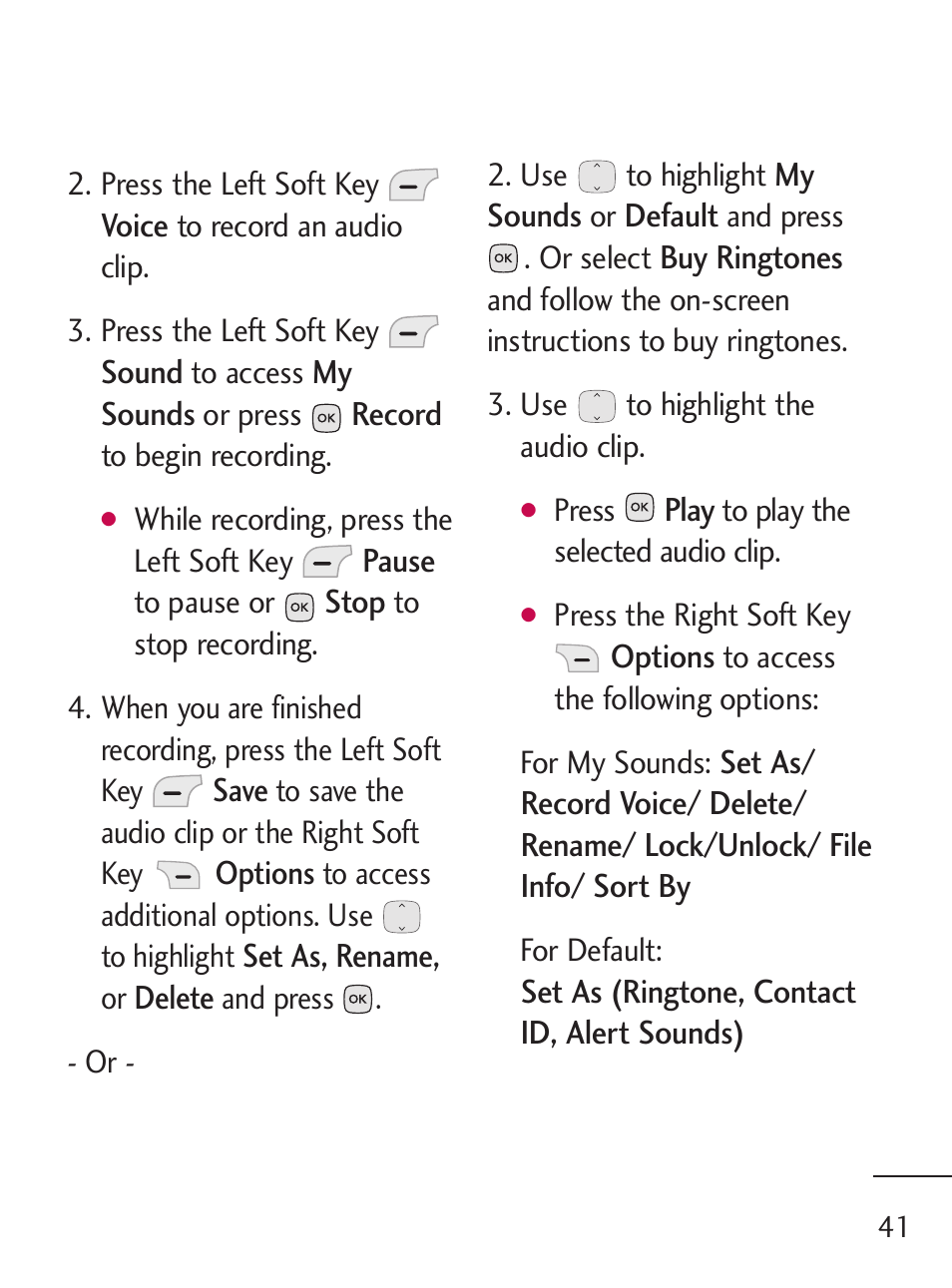 LG 235C User Manual | Page 41 / 210