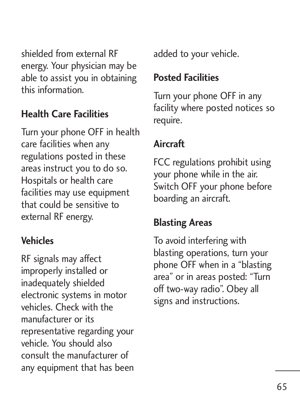 LG 235C User Manual | Page 65 / 210