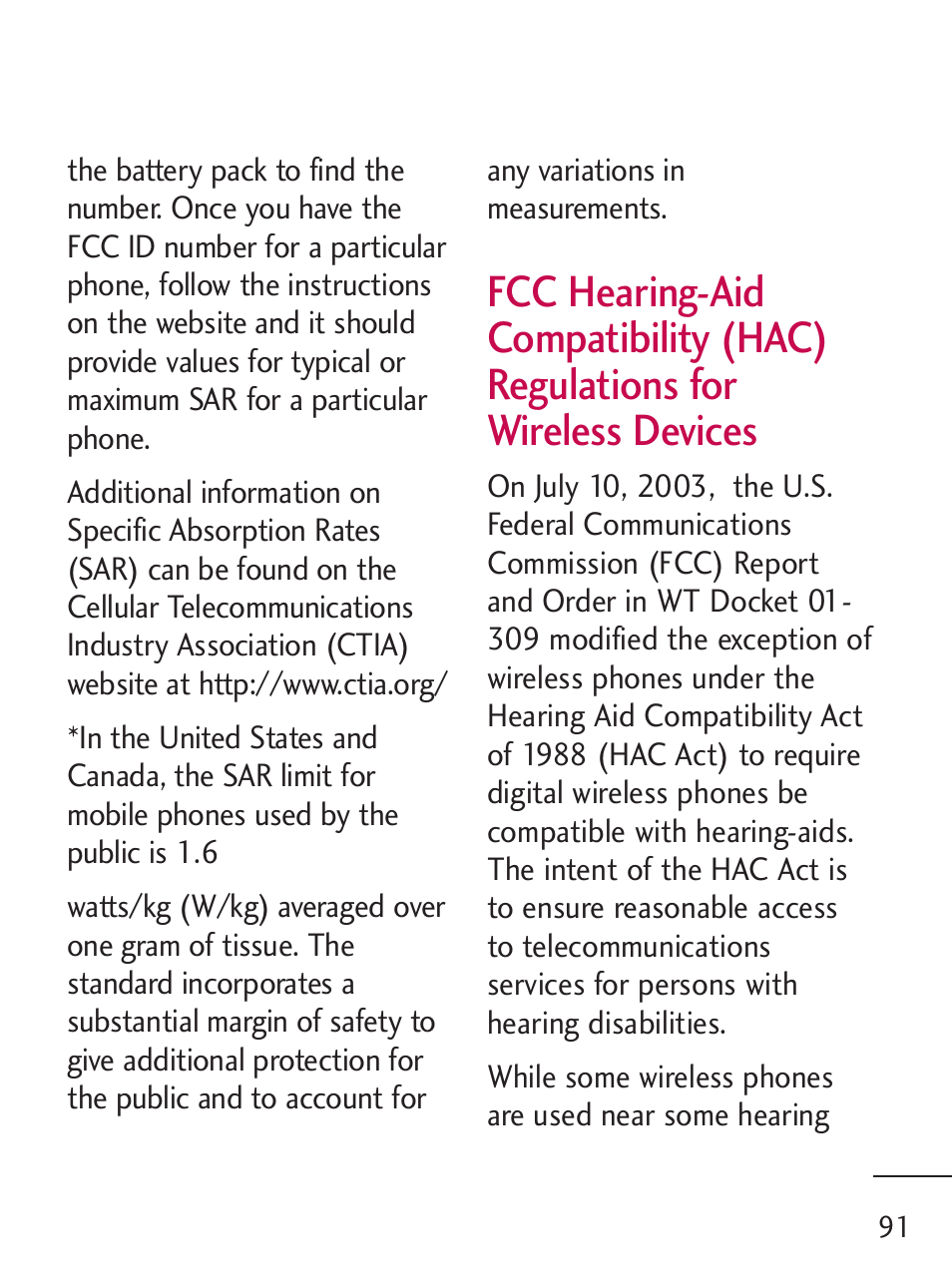 LG 235C User Manual | Page 91 / 210