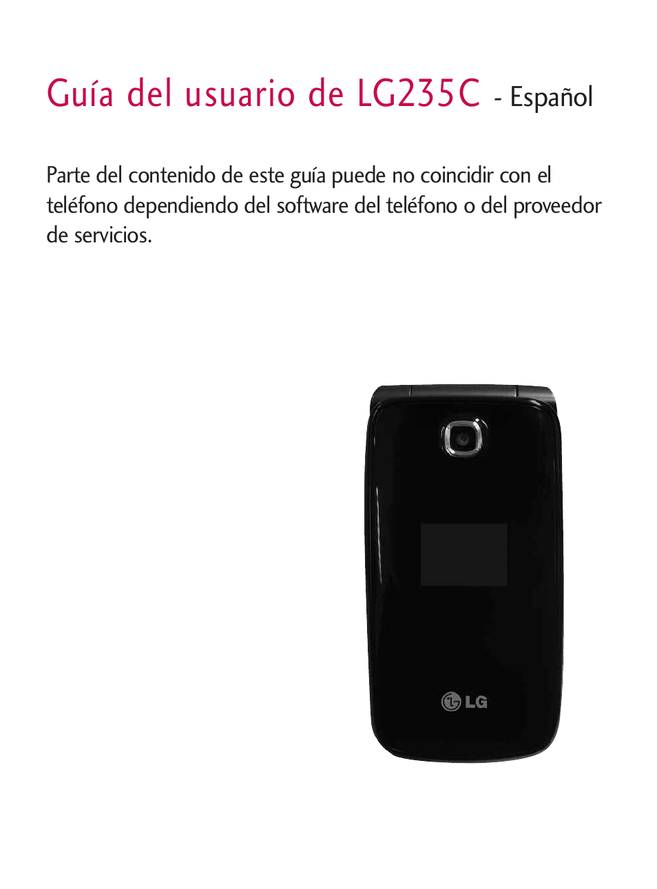 Guía del usuario de lg235c | LG 235C User Manual | Page 99 / 210