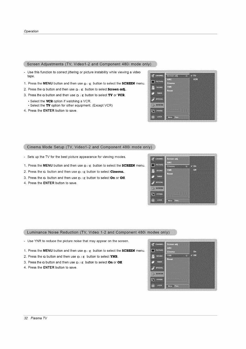 LG RU-42PZ61/71 User Manual | Page 32 / 52