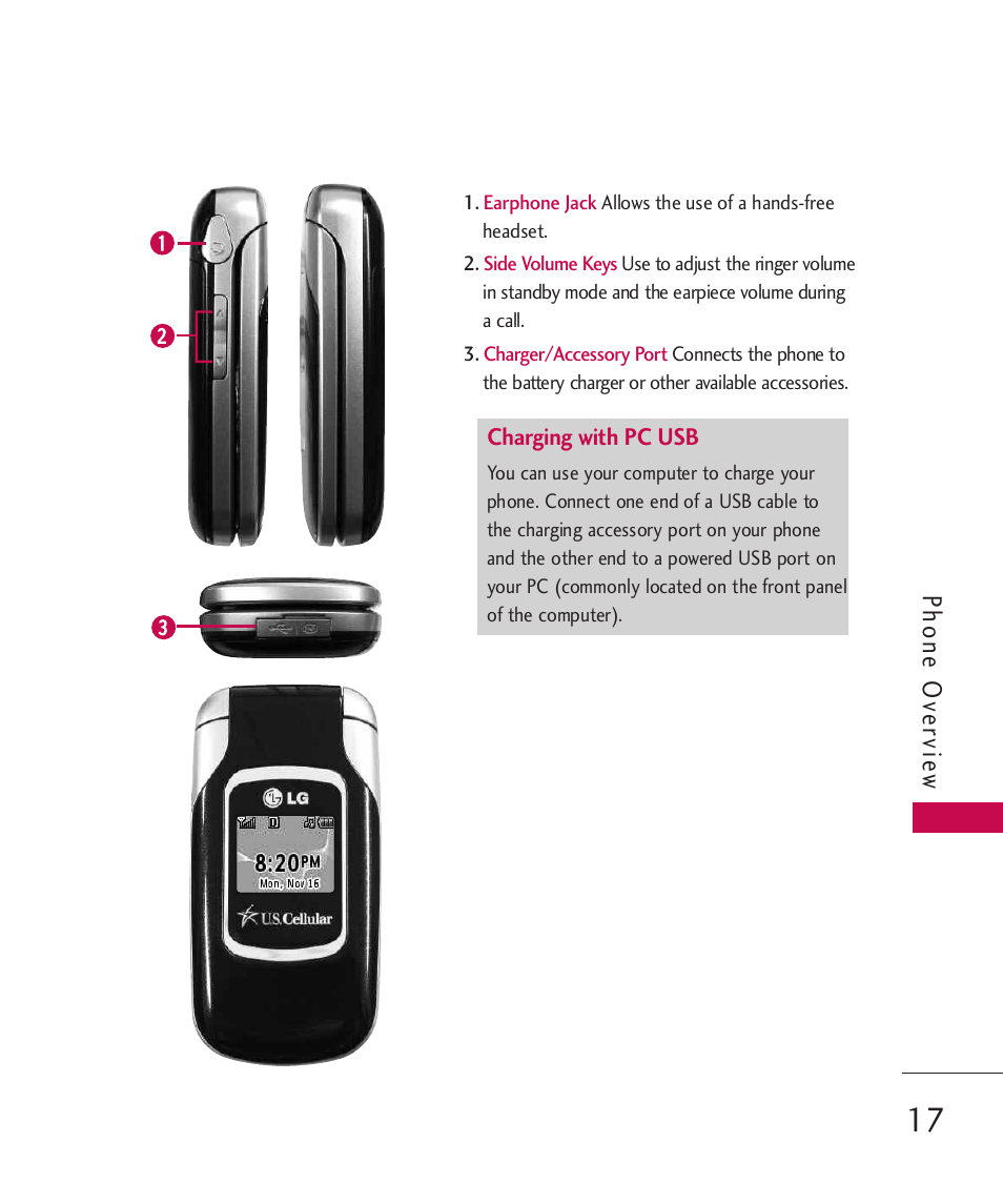 LG -UX220 User Manual | Page 19 / 112