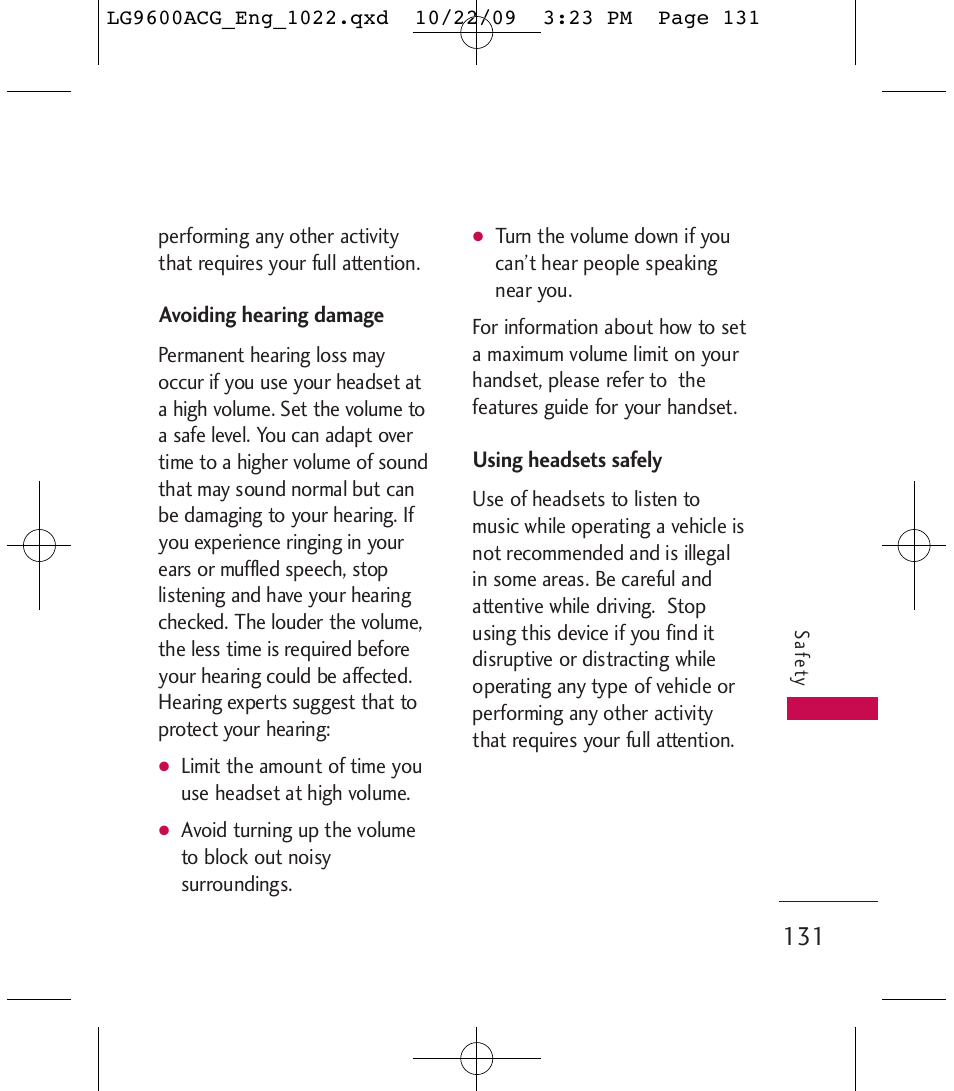LG 9600 User Manual | Page 133 / 338