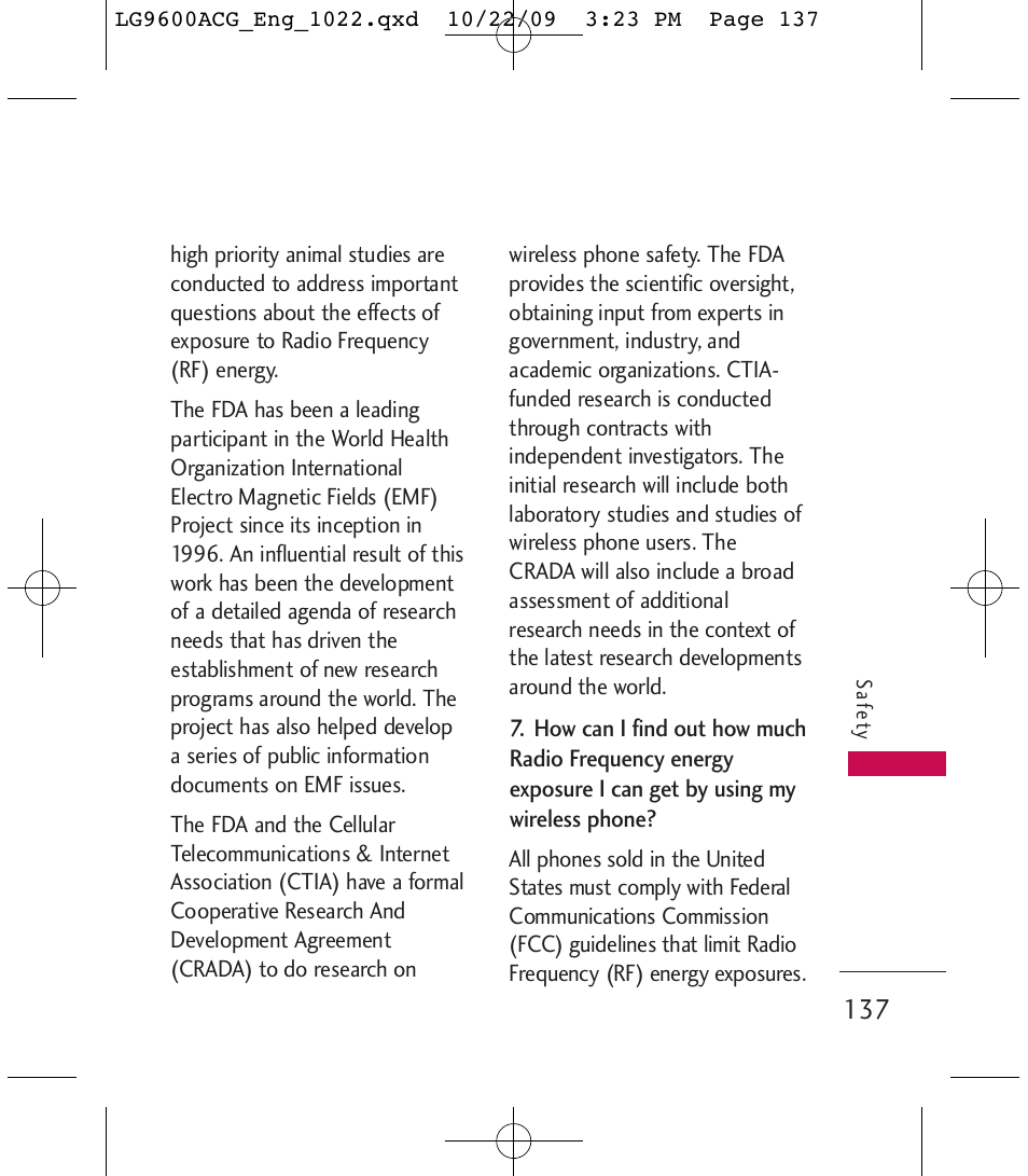 LG 9600 User Manual | Page 139 / 338