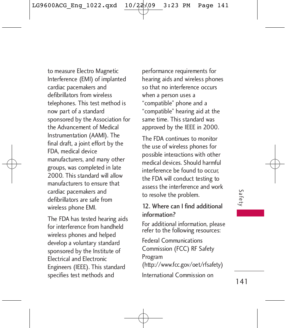 LG 9600 User Manual | Page 143 / 338